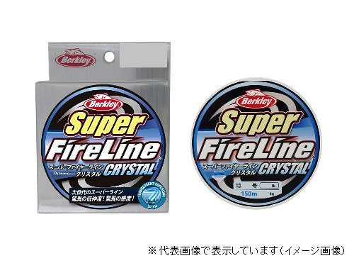 berkley fireline fused crystal fishing line Berkley Super Fire Line 150m Crystal #2.5 40lb