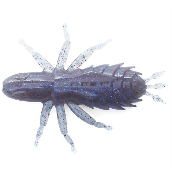 Berkley Worm PBMJR3-SBBF Jago Rocket 3inch Smoke Brown Blue Fleck