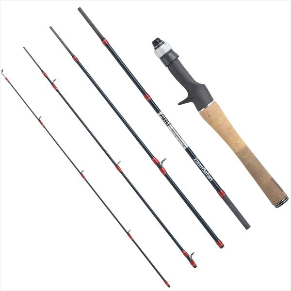 abu garcia carp rods Abu Garcia Bass Rod Zoom Safari ZMSC-565L (Baitcasting 5 Piece)