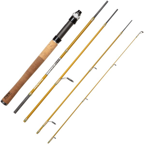 abu garcia goldmax graphite fly rods Max Casting Rod 6'6" / Medium Heavy / 2 grip handles and custom Abu reel seats Abu Garcia Gold Max Fly