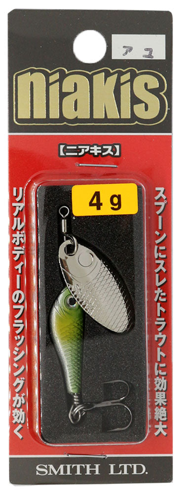 Smith Spinnerbait Niakis 4g #03 AY Sweetfish