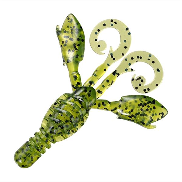 Smith Worm Smoky Grouper Bug 3.5inch #01 Watermelon Pepper