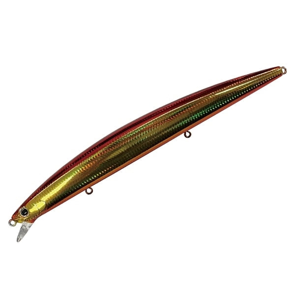 Smith Seabass Lure Haluca 165F #40 W Red/Gold