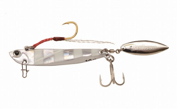 Jackson Seabass Lure Tobisugi Daniel Blade 7g ZBG Zebra Glow