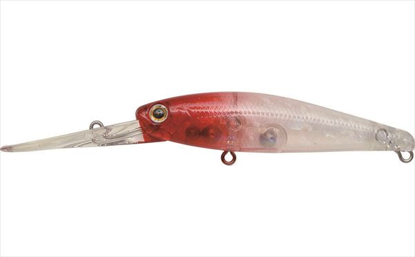 Jackson Seabass Lure Jester Minnow 78S CRH Clear Red Head