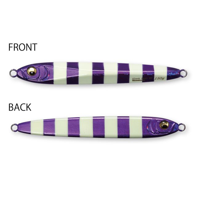 Megabass Slash Beat Back Slider 180G Violet Zebra