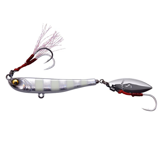 Megabass Makippa 40G glow zebra