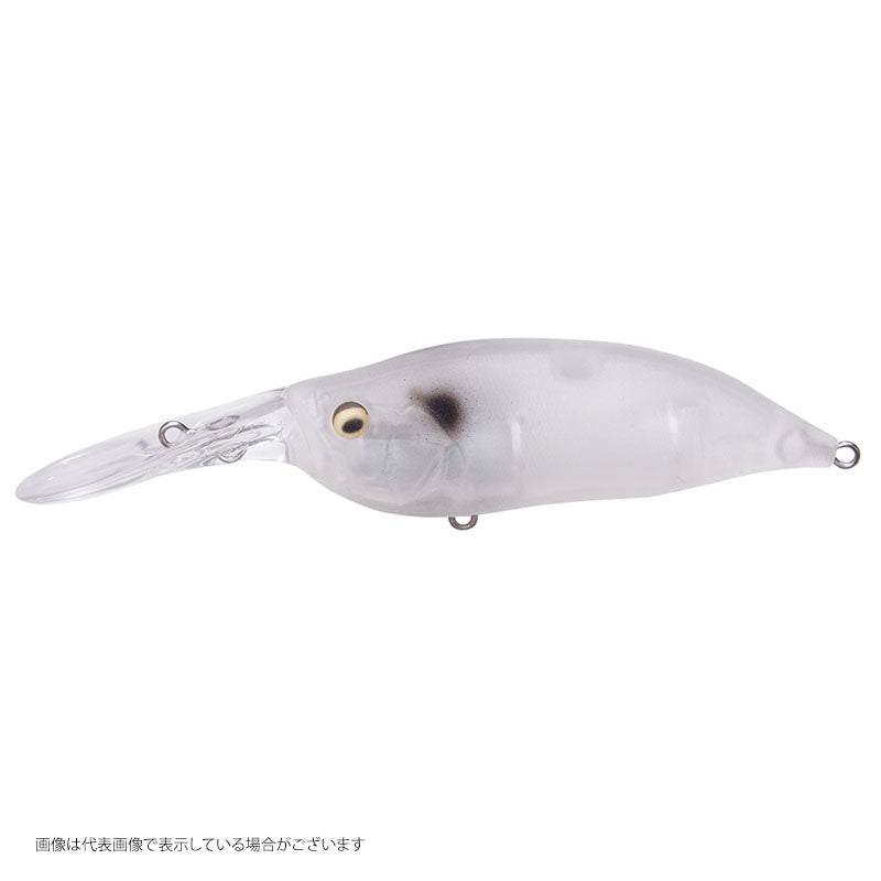 blank ice fishing lures Megabass IXI Shad Type-3 Secret Dry Ice