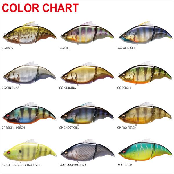 Megabass Vatalion190 Slow Floating GG Kinbuna