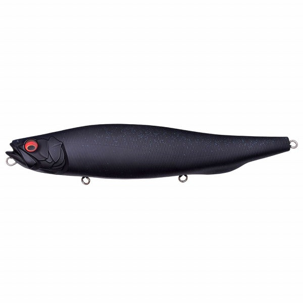 Megabass Seabass Lure Megadog Cosmic Matte Black