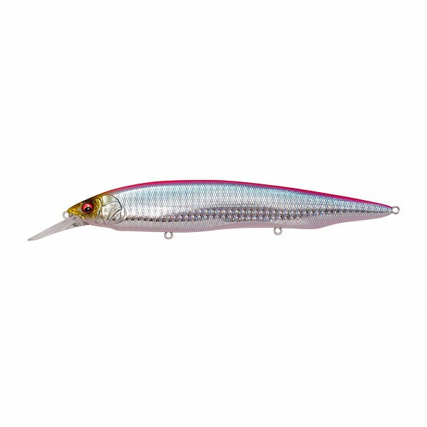 Megabass Seabass Lure Kanata+1 SW GG Coral Pink Back