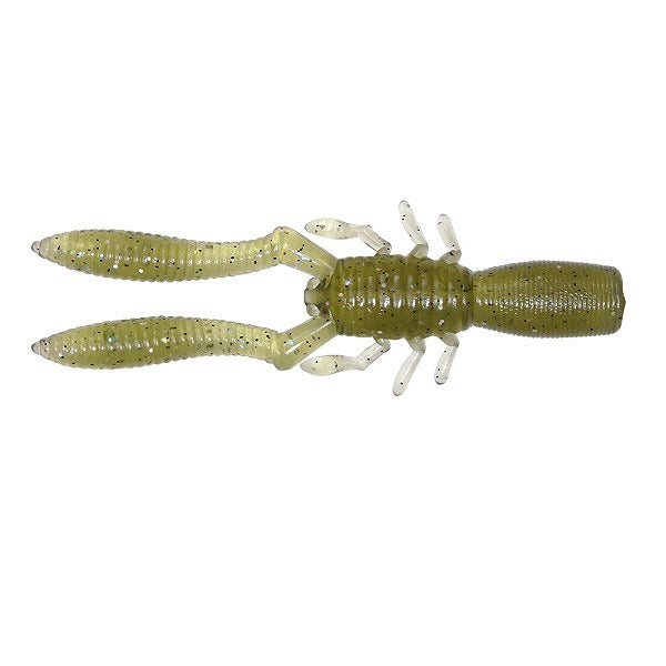 Megabass Worm Bottle Shrimp SW 2.4inch Light Watermelon