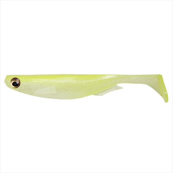 Megabass Worm Spark Shad 3.6inch Chart & Pearl