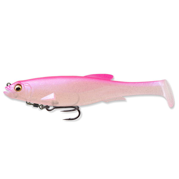 Megabass Worm Magdraft 6inch Pink Back Shad