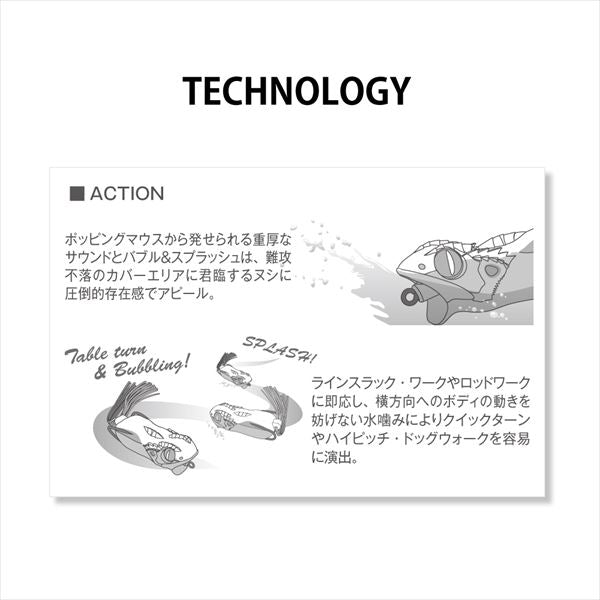 Megabass Bass Lure Gabarin Amazon poison dart