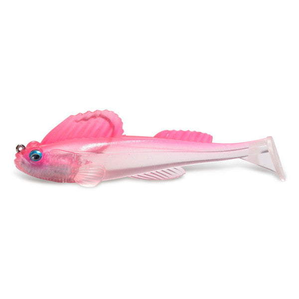 dark sleeper fishing lure Megabass Worm Dark Sleeper 4.5inch 3/4oz Clear Pink