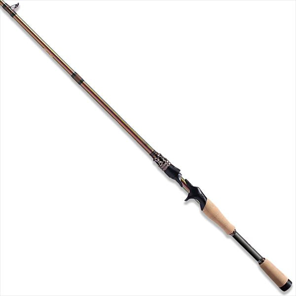 baitcasting for bass with long handle rods Megabass Destroyer Evoluzion Casting Rod F6-66ti Damian