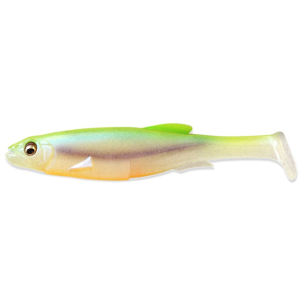 Megabass Worm Magdraft Free Style 5inch Chartback Shad