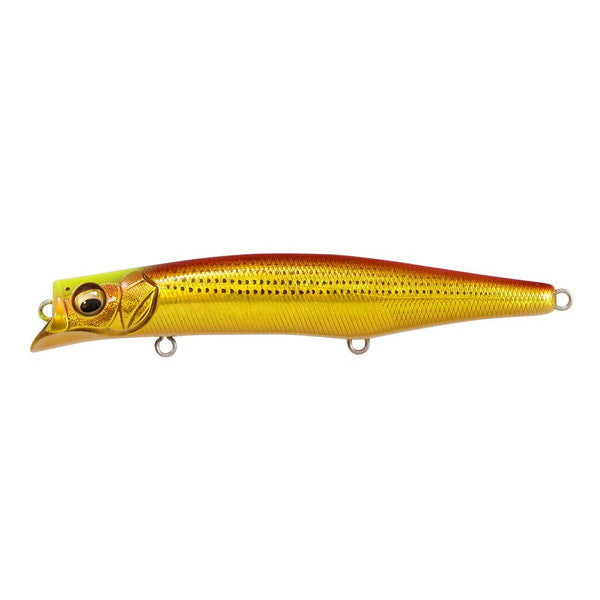 Megabass Seabass Lure Kagelou MD 125F GG Red Gold Mullet CH