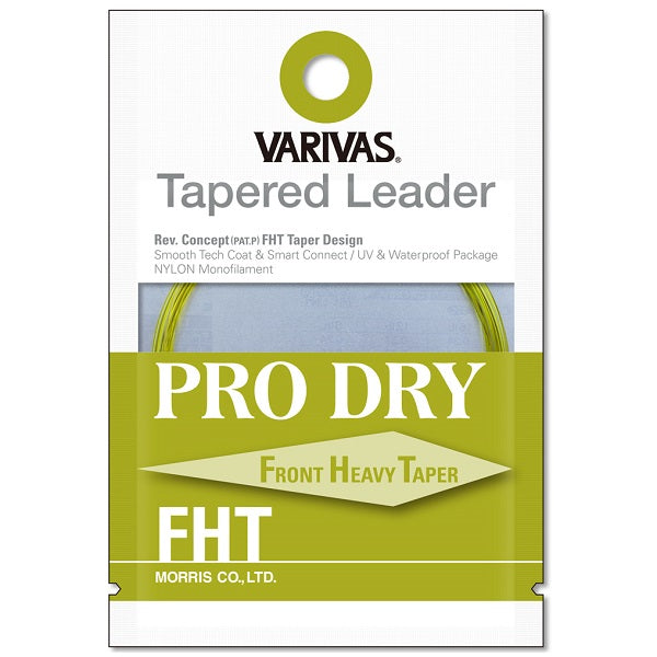 Varivas Tapered Leader Pro Dry FHT 11ft 6X