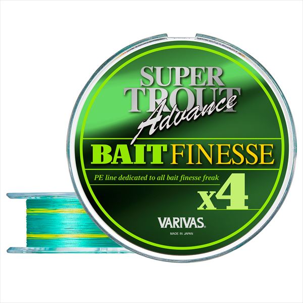 Varivas Super Trout Advance Bait Finesse PE X4 100m 10lb
