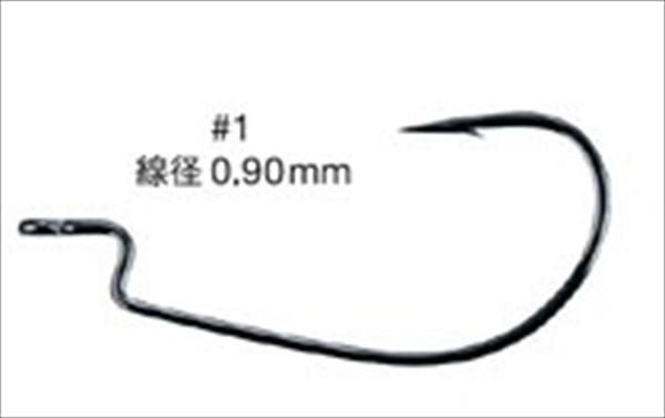 Varivas Worm Hook Offset Master Heavy Class #1