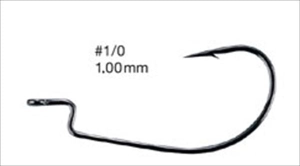 Varivas Worm Hook Offset Master Heavy Class #1/0