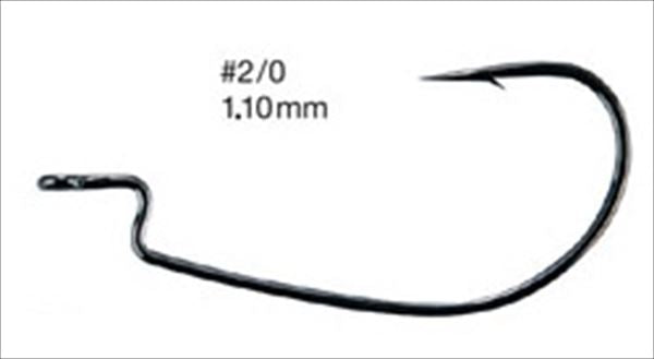 Varivas Worm Hook Offset Master Heavy Class #2/0