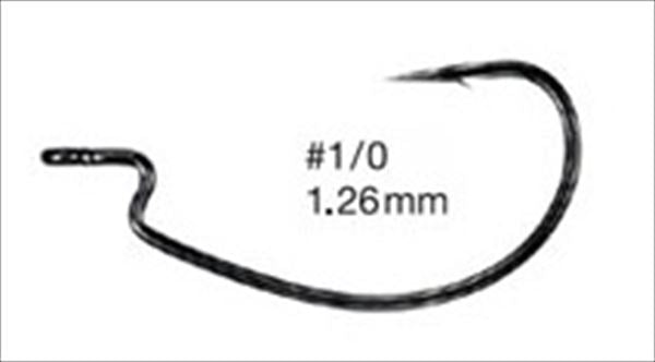 Varivas Worm Hook Offset Master Monster Class #1/0