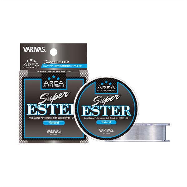 Varivas Super Trout Area Super Ester Natural 150m #0.4