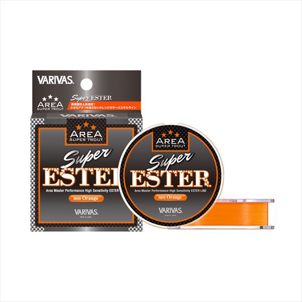 Varivas Super Trout Area Super Ester Orange 140m #0.3