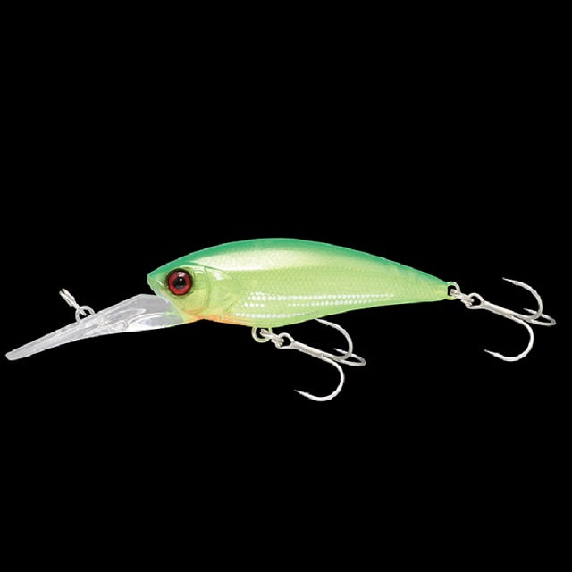 Jackall Bass Lure D-Bill Shad 55SR Shigure Lime Chart