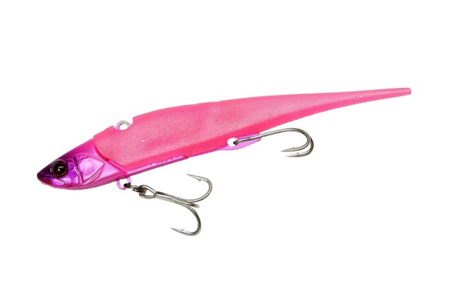 Jackall Worm Big Backer Soft Vib 21g Glow Pink
