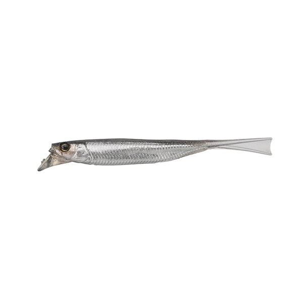 Jackall Worm Drift Fry 4.0inch Silver Powder Shad