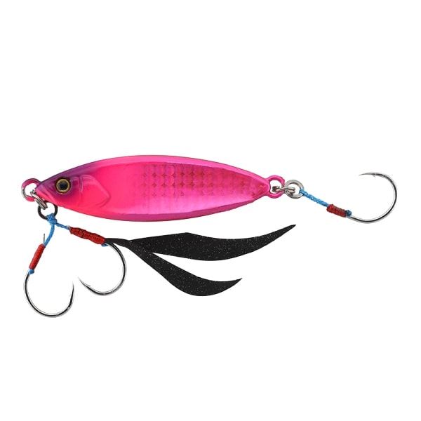 Jackall Metal Jig Flag Trap Leaf 40g Pink Impact
