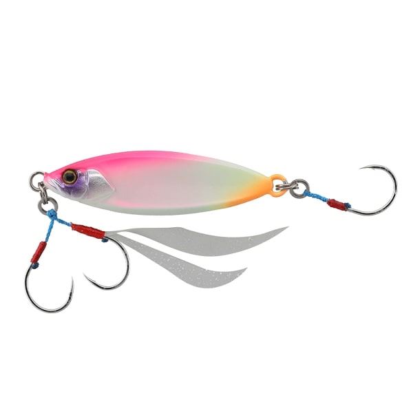 JACKALL FLAG TRAP LEAF 80g メタルジグ Jackall Metal Jig Flag Trap Leaf 80g Tropical Glow