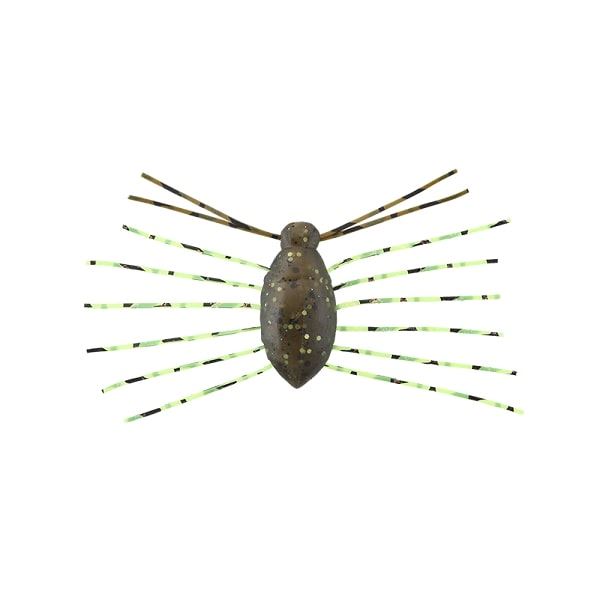 Jackall Worm Need Bug Green Pumpkin/Chart Flake