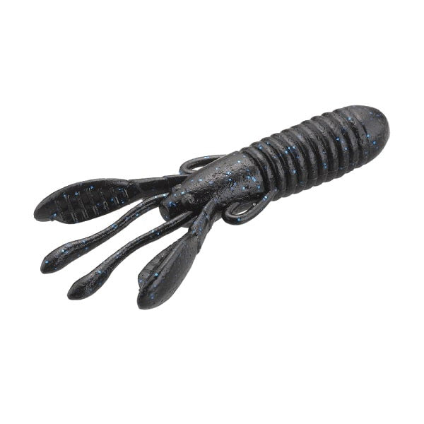 Jackall Worm Cover Craw 3inch Black Blue Flake