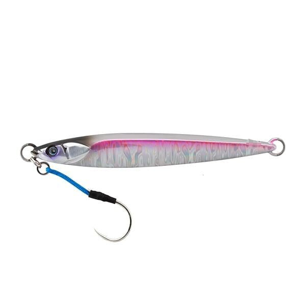 Jackall Metal Jig BamBluz Jig short 180g UV Laser Pink