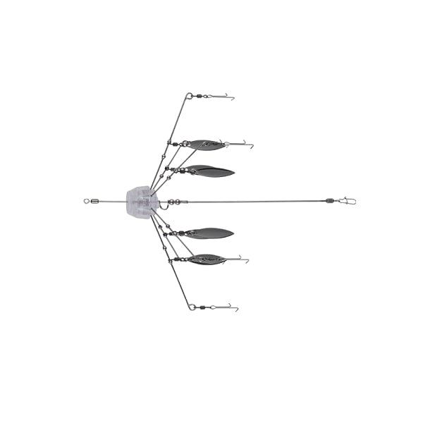 Jackall Spinnerbait Luster Blade 75 Gunmetal