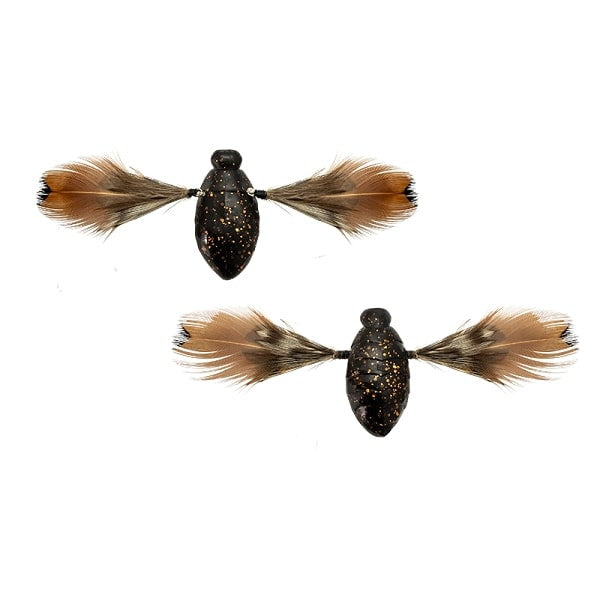 Jackall Worm Need Cicada Hibara Black