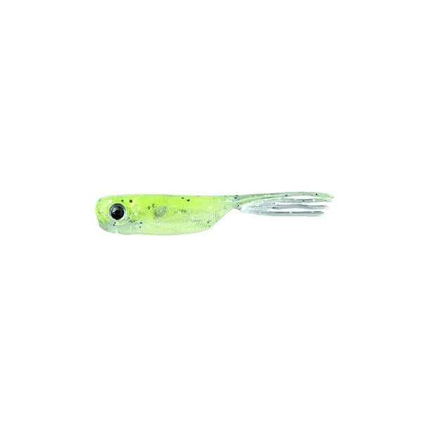 Jackall Worm Elise 1.5inch Chart Back Clear