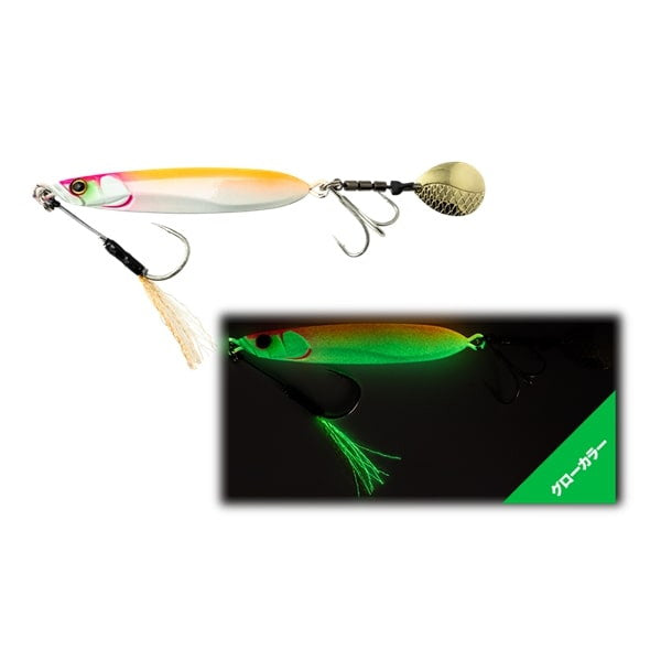 Jackall Metal Jig Big Backer E-Blade 60g Tropical Glow
