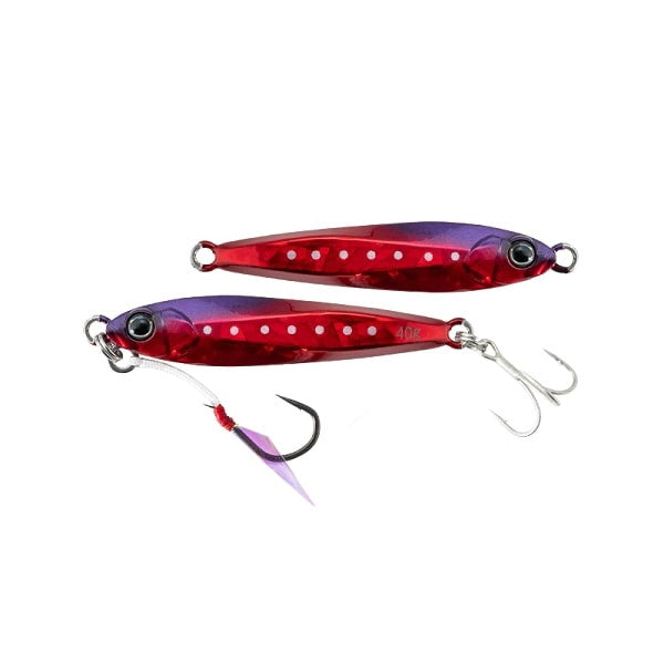 Jackall Metal Jig Big Backer Jig 40g Kanai Ruby UV