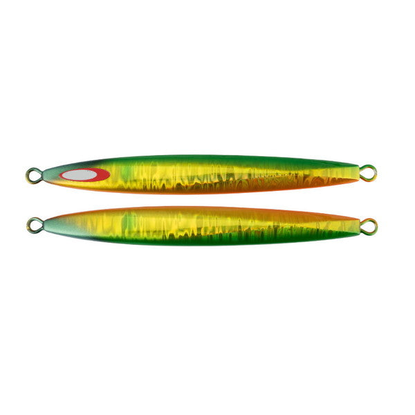 Jackall Metal Jig Anchovy Metal Type-I 200g Green Gold/Magma Wave Holo