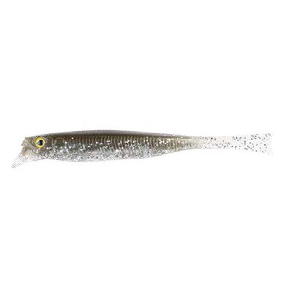 Jackall Worm Drift Fry Mellow 5.2inch Shine Silver Shad