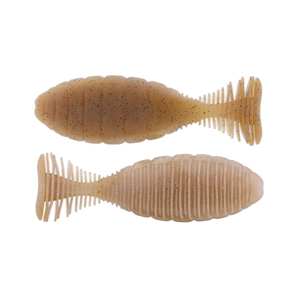 Jackall Worm Shibo Flat 4.8inch Natural Homage