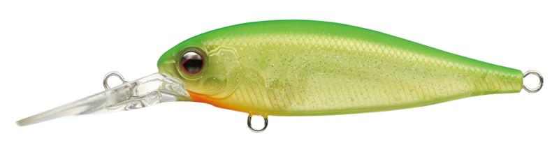 Evergreen Bass Lure Bank Shad MID #268 Sparkling Lime Evergreen Bass Lure Bank Shad MID #268 Sparkling Lime