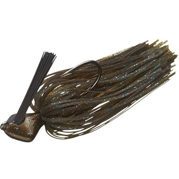 Evergreen Rubber Jig Casting Jig Silicon 1/4oz #211 GRPK Blue