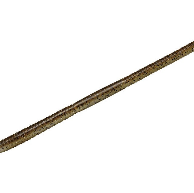 Evergreen Bow Worm 8inch #62 Green Pumpkin Shad